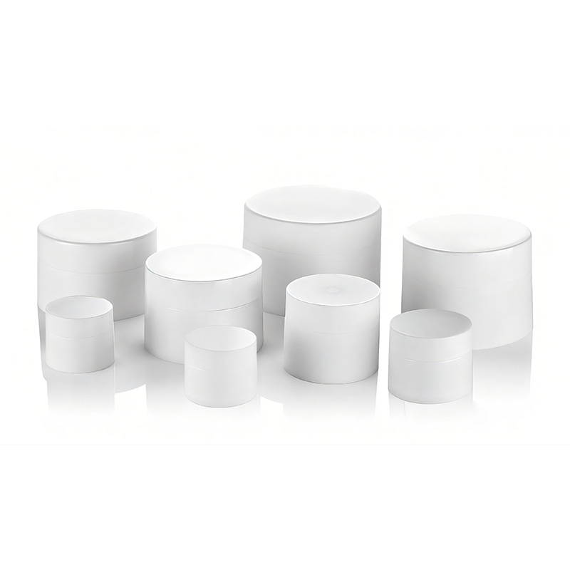 Plastic Flat Base PP Cream Jar