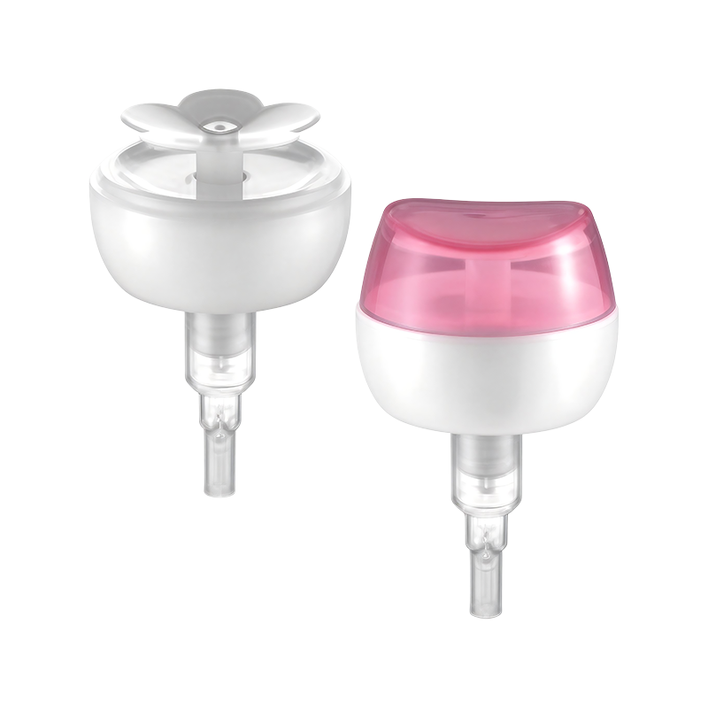 Flower Button Left Right Lock Polish Dispenser Pump