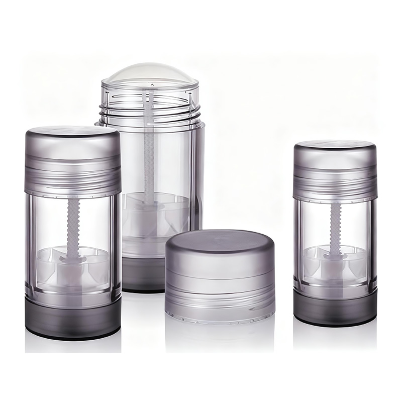 Transparent Plastic Deodorant Sticlk Container