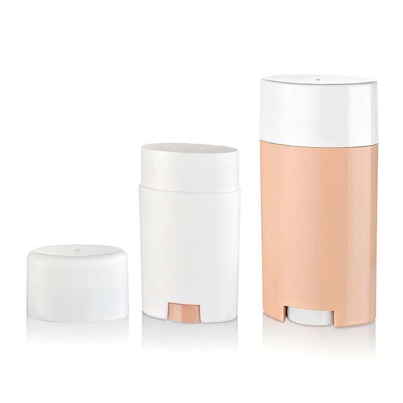 Capacity 50Gram/75Gram Plastic Oval Deodorant Stick Container