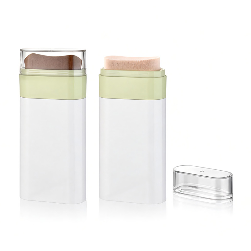 Plastic Deodorant Stick Container with Brush