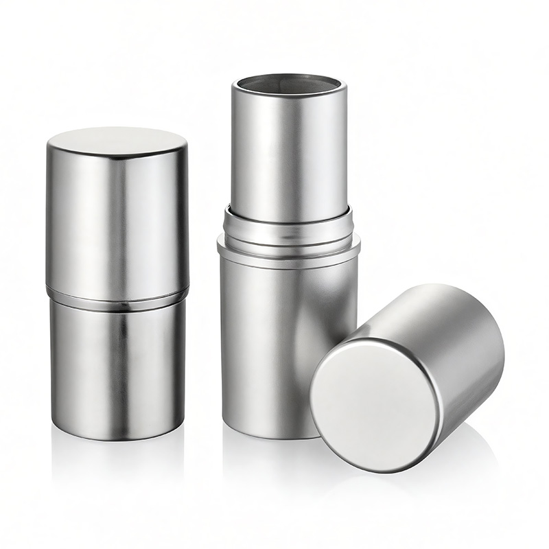 6Gram Plastic Round Mini Size Blush Stick Container